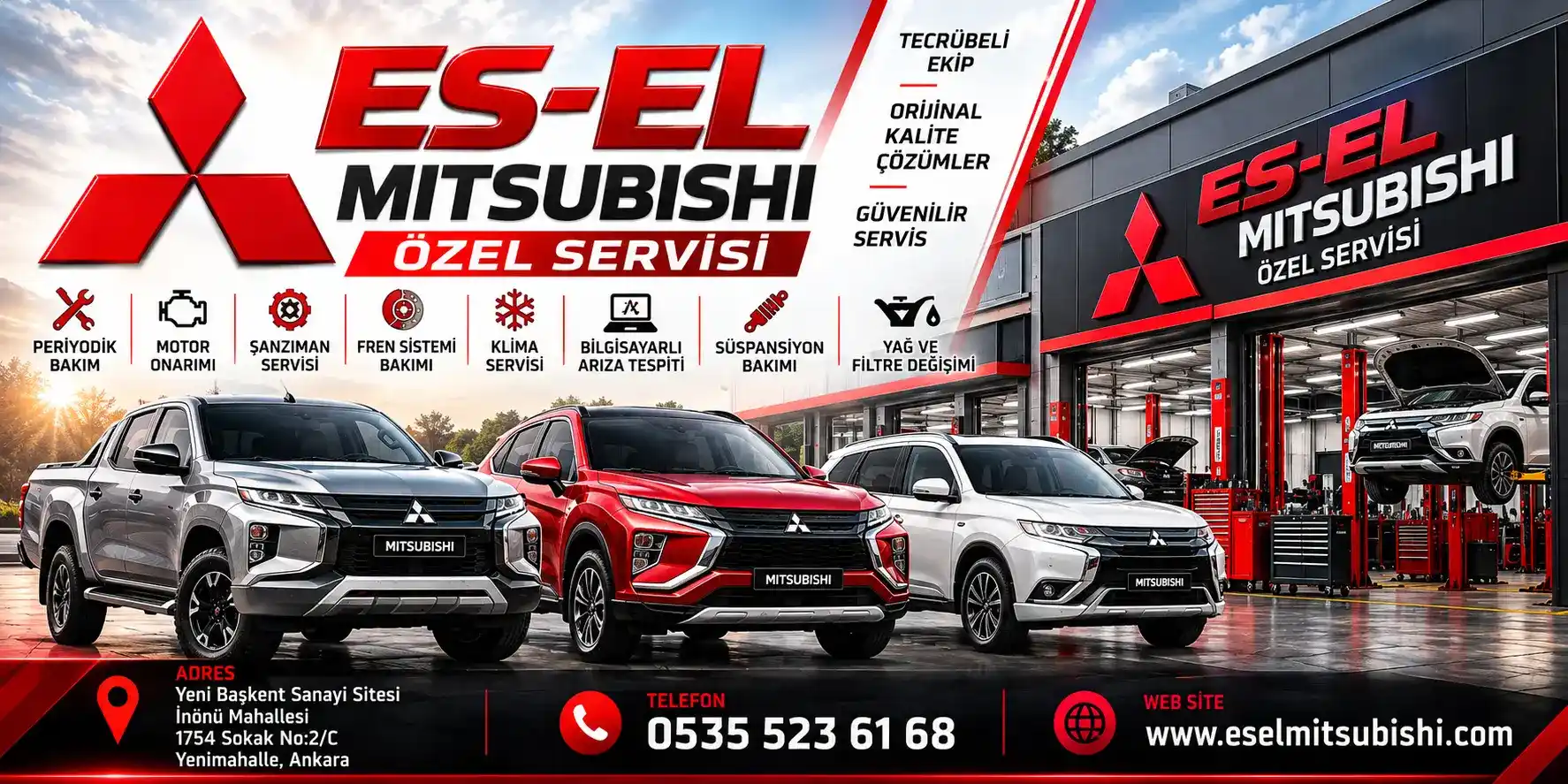 mitsubishi l200 servisi ankara